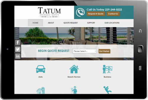 Responsive for Mobile Tablets